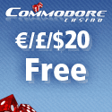 Commodore Casino - Online Casino Games